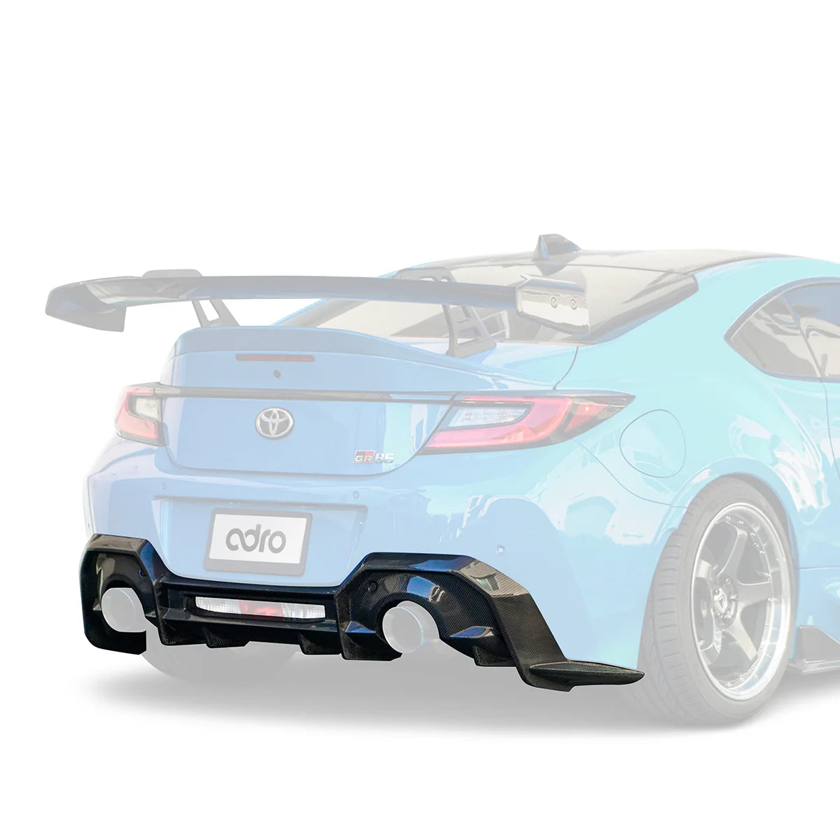 Toyota GR86 & Subaru BRZ Pre-Preg Carbon Fibre Rear Diffuser by Adro (2022+)