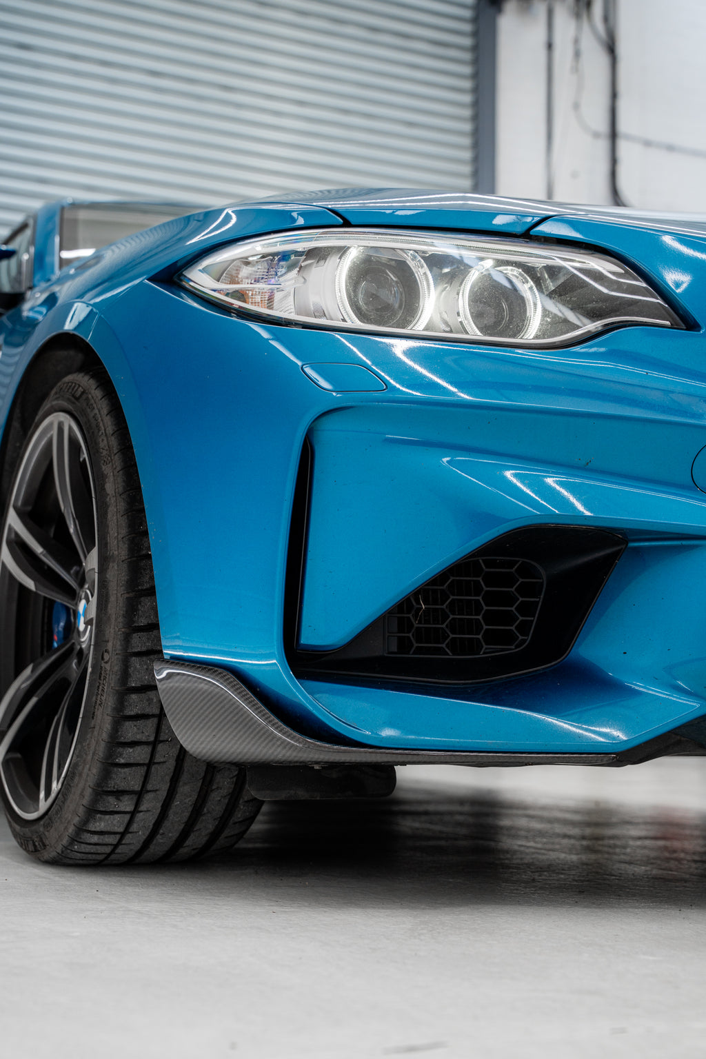 FORM Industries BMW M2 F87 Carbon Fibre Front Blades by FORM (2015-2018)  Front Lips & Splitters  AUTOID®  