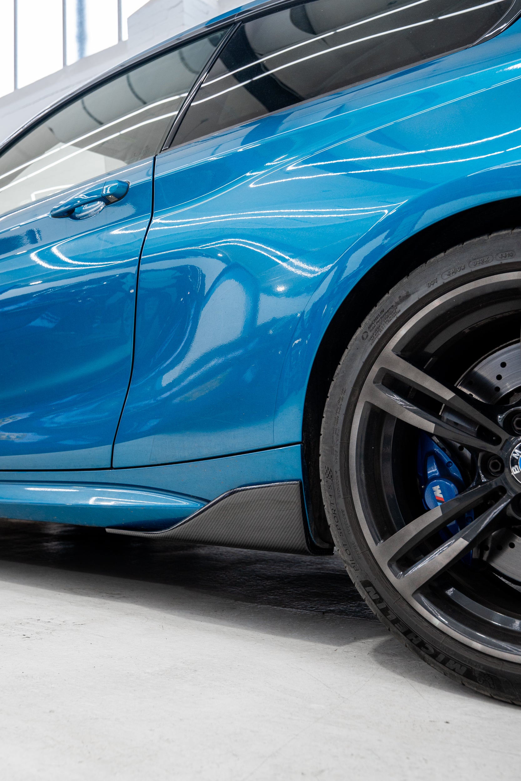 FORM Industries BMW M2 & M2 Competition F87 Pre-Preg Carbon Fibre Side Blade Winglets by FORM (2015-2021)  Side Skirts & Winglets  AUTOID®  