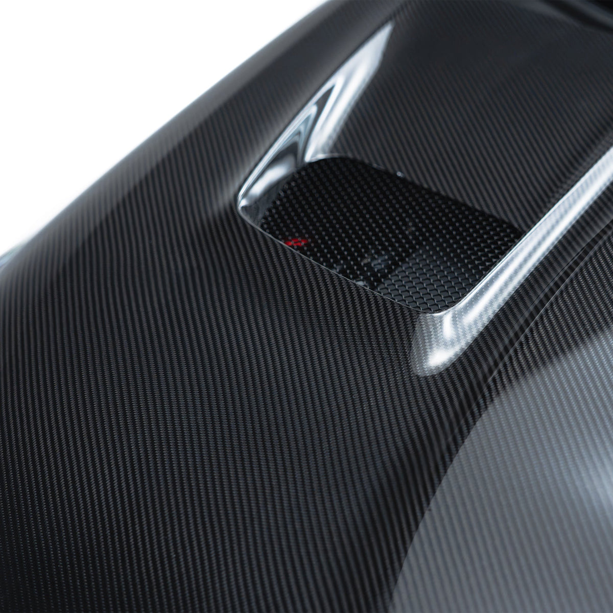 Toyota GR Corolla Pre-preg Carbon Fibre Bonnet by Adro — detail