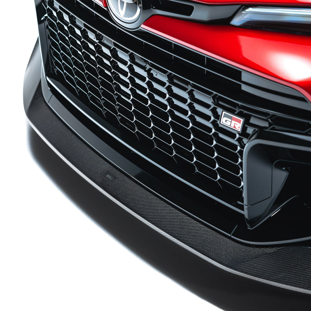 Toyota GR Corolla Carbon Fibre Front Lip by Adro — full car