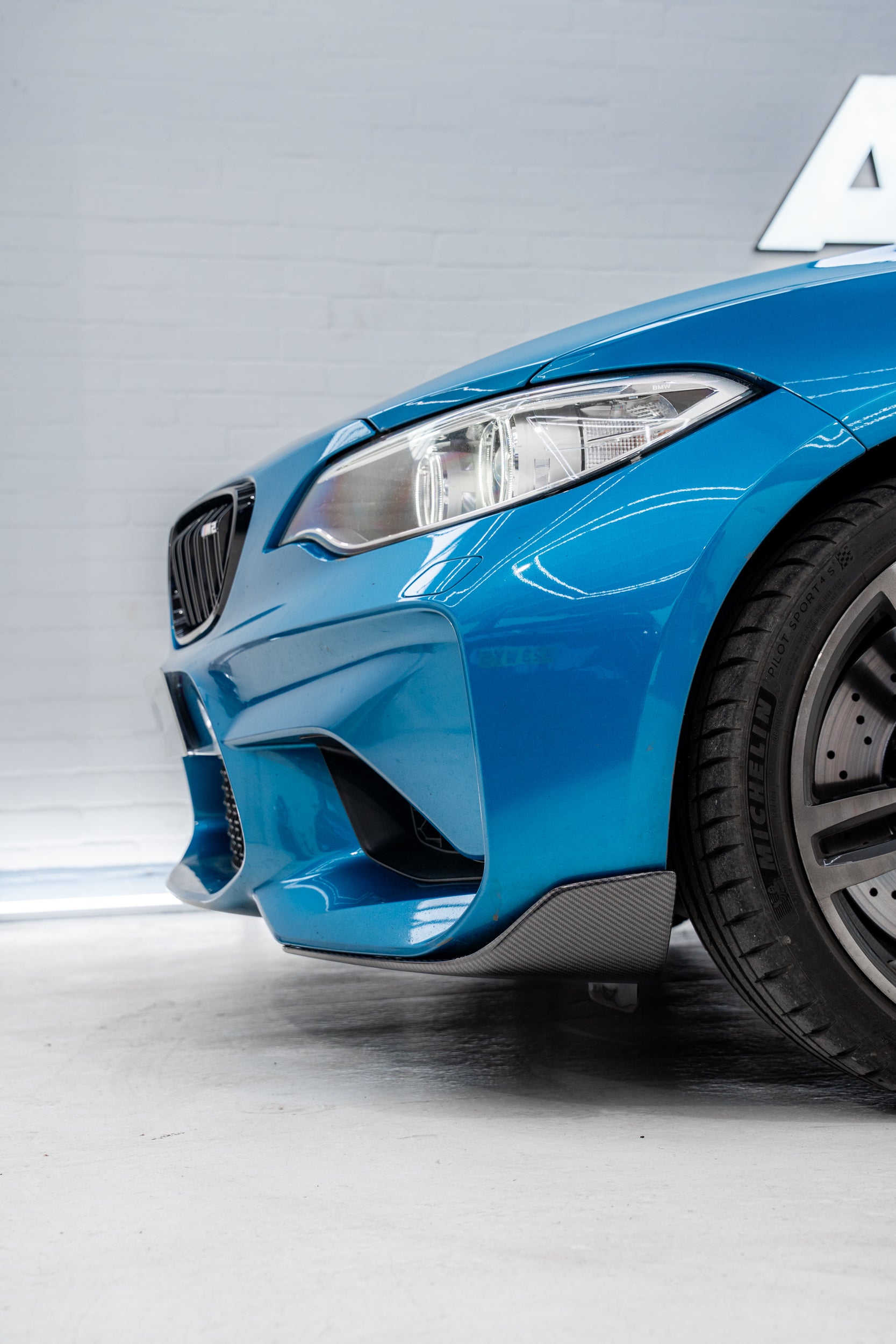FORM Industries BMW M2 F87 Carbon Fibre Front Blades by FORM (2015-2018)  Front Lips & Splitters  AUTOID®  