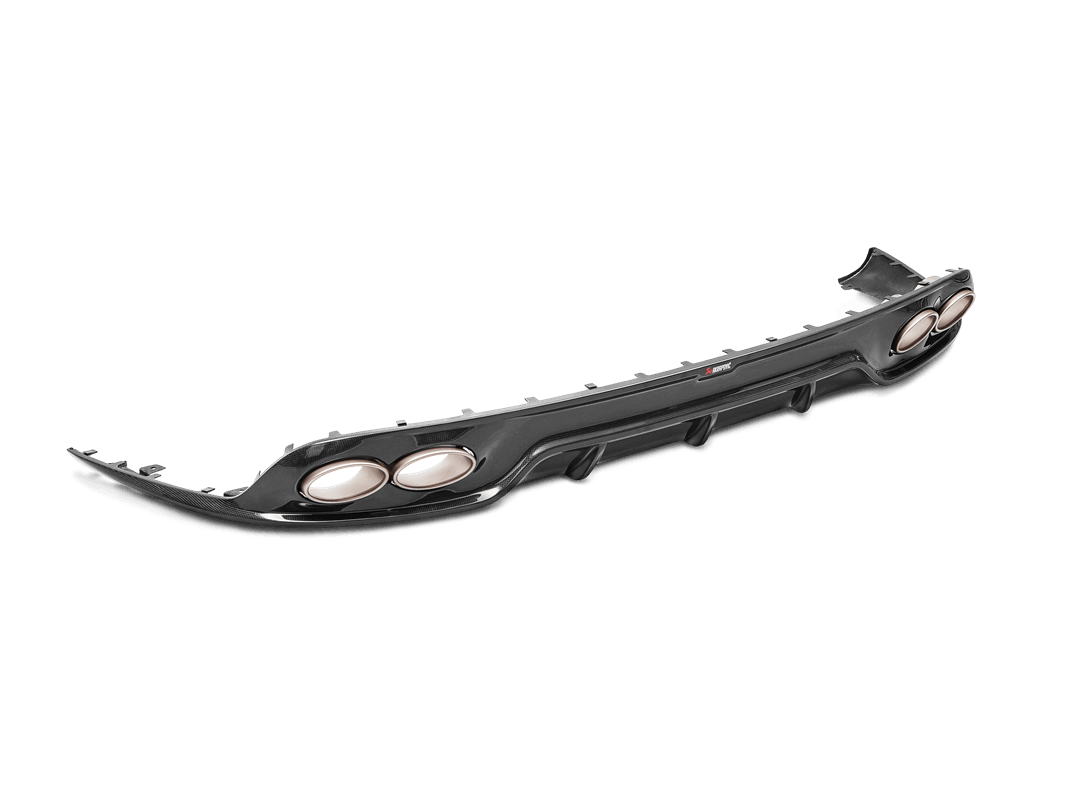 Akrapovic Porsche 911 Turbo & Turbo S 991.2 Carbon Fibre Rear Diffuser by Akrapovic  Rear Diffusers  AUTOID®  