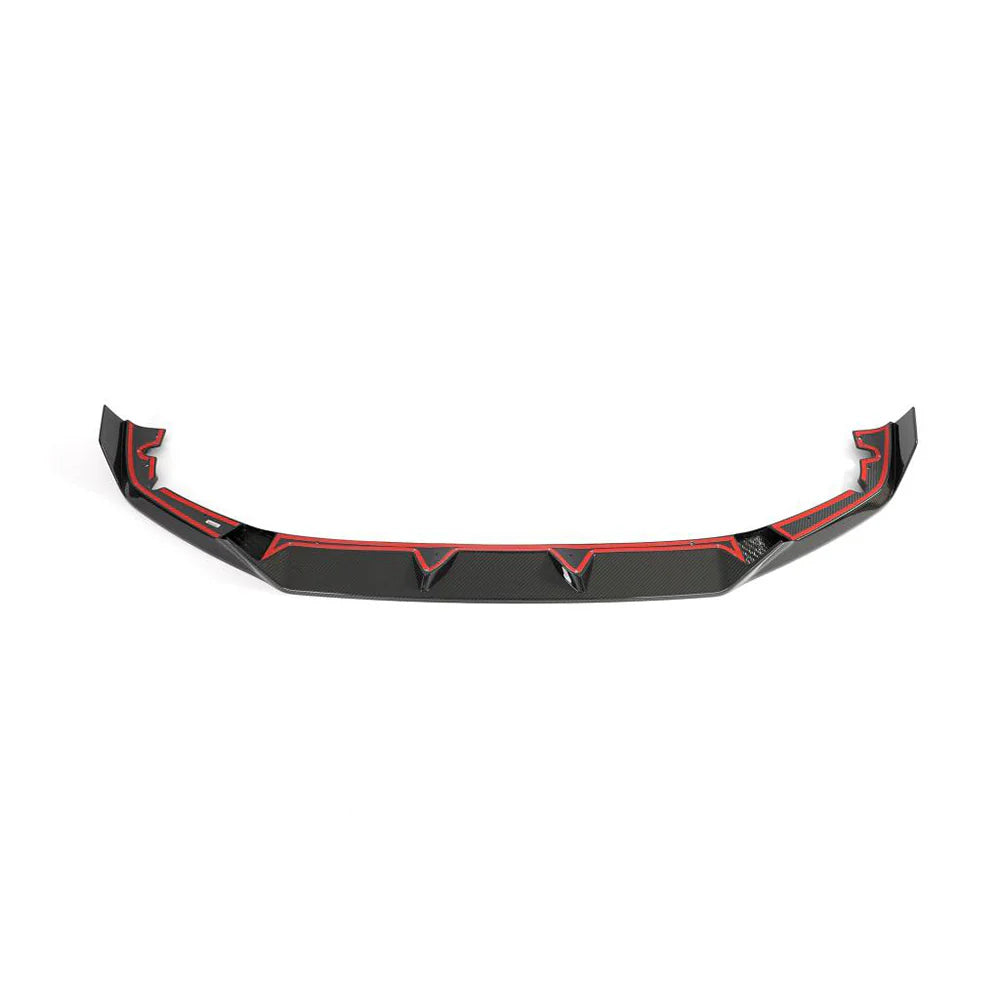 BMW X5M F95 LCI Pre-Preg Carbon Fibre Front Splitter (2023+), Front Lips & Splitters, CT Design - AUTOID | Premium Automotive Accessories