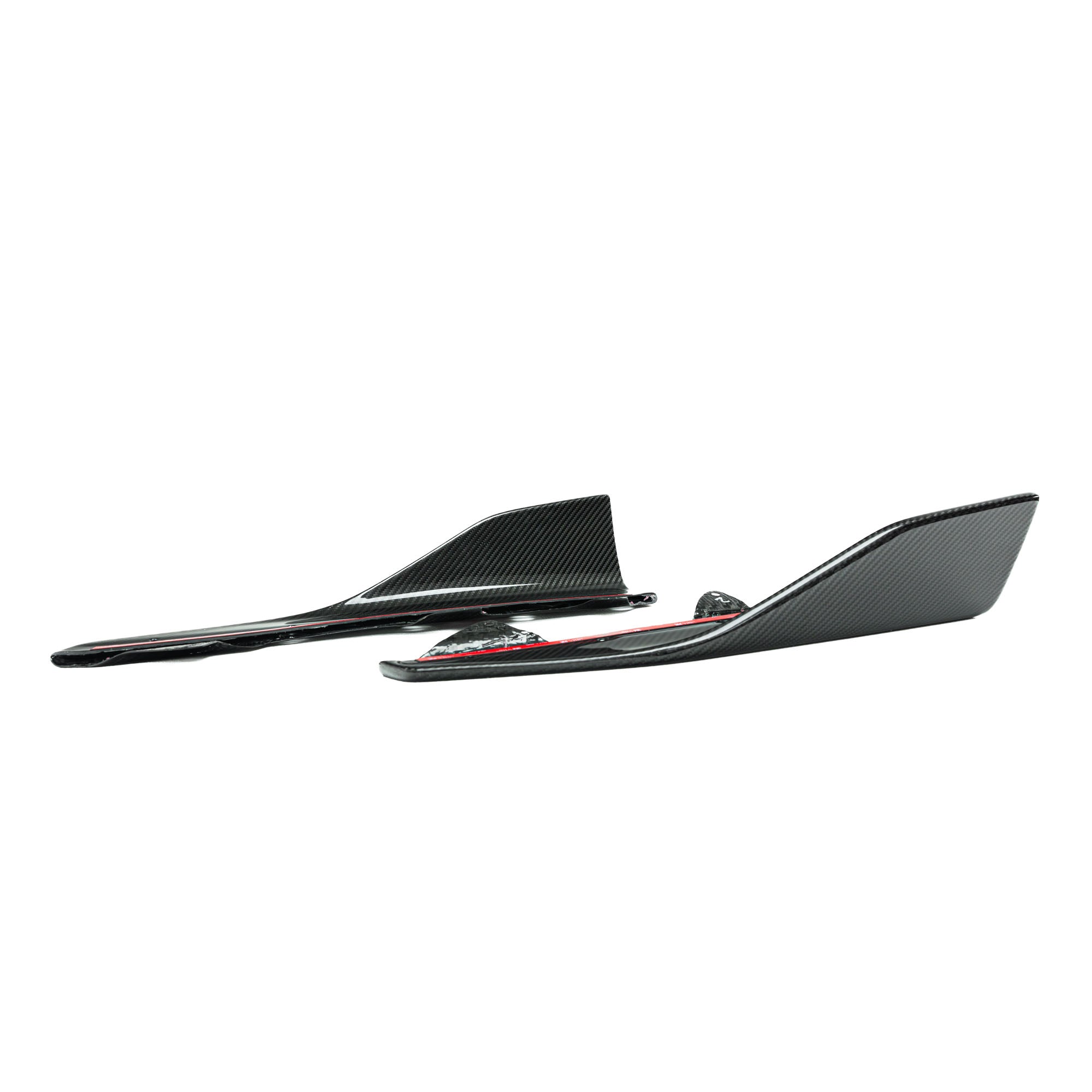 TRE Pre-Preg Carbon Fibre Performance Side Blade Winglets for BMW M2 & M2 Competition (2015-2021, F87), Side Skirts & Winglets, Essentials - AUTOID | Premium Automotive Accessories