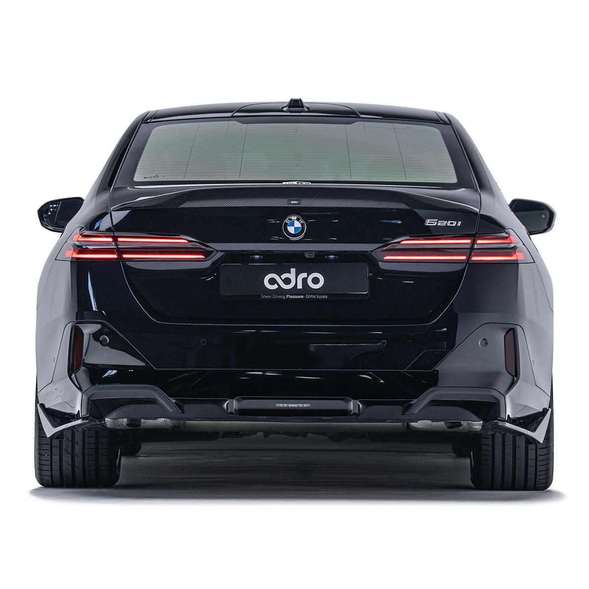 BMW G60 5-Series Carbon Fiber Rear Winglets by Adro - AUTOID® - Rear Diffusers - Adro