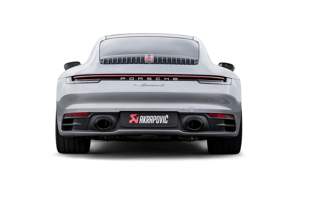 Porsche 911 Carrera, S, 4S, GTS, Cabriolet, Targa & Dakar (992) Slip-On Race Line Titanium Exhaust System by Akrapovic - AUTOID® - Exhaust System - Akrapovic