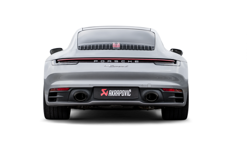 Porsche 911 Carrera, S, 4S, GTS, Cabriolet, Targa & Dakar (992) Slip-On Race Line Titanium Exhaust System by Akrapovic - AUTOID® - Exhaust System - Akrapovic