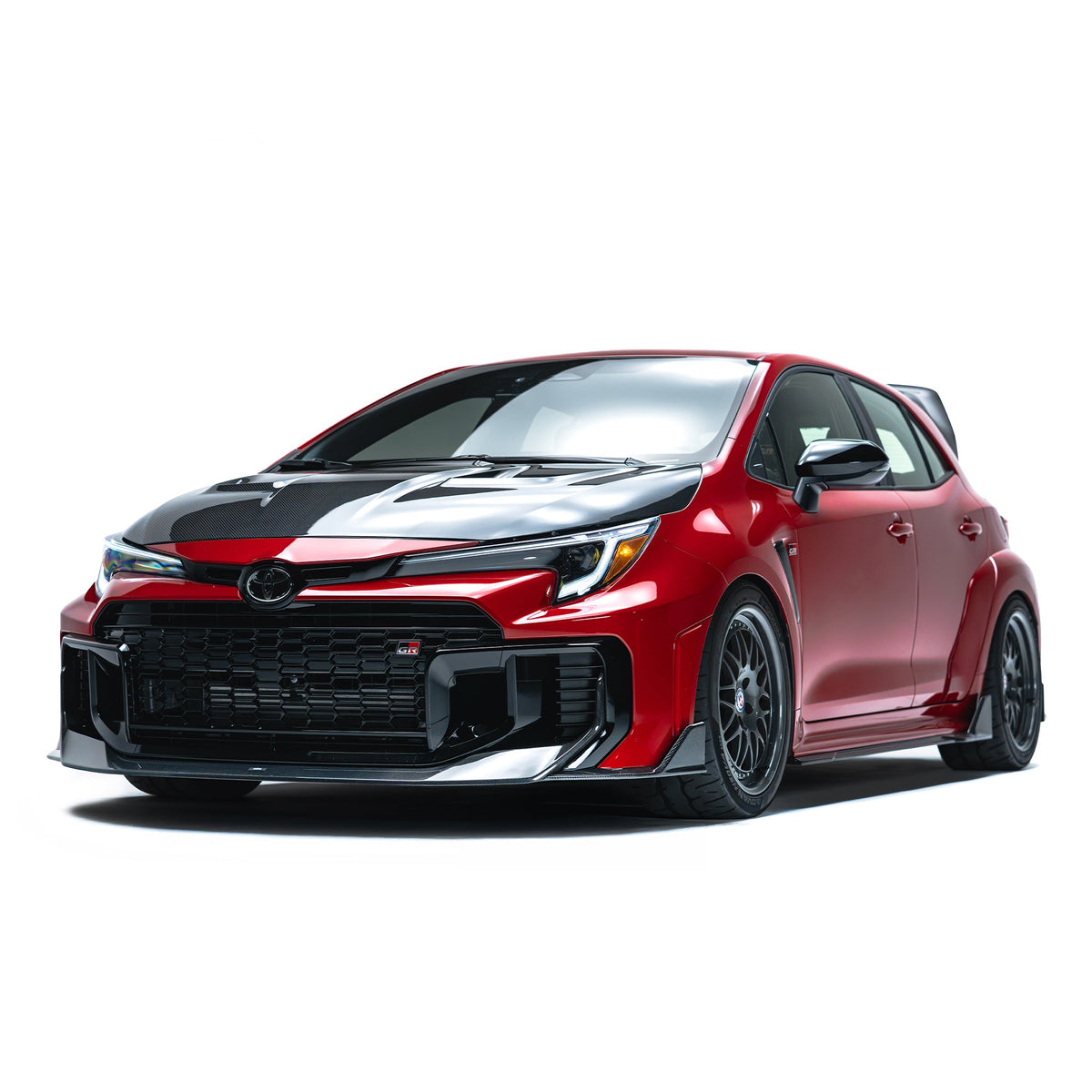 Toyota GR Corolla Carbon Fibre Front Lip by Adro — overhead