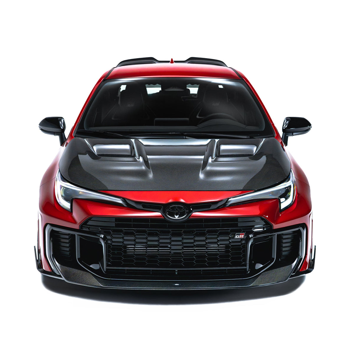 Toyota GR Corolla Carbon Fibre Front Lip by Adro — low view