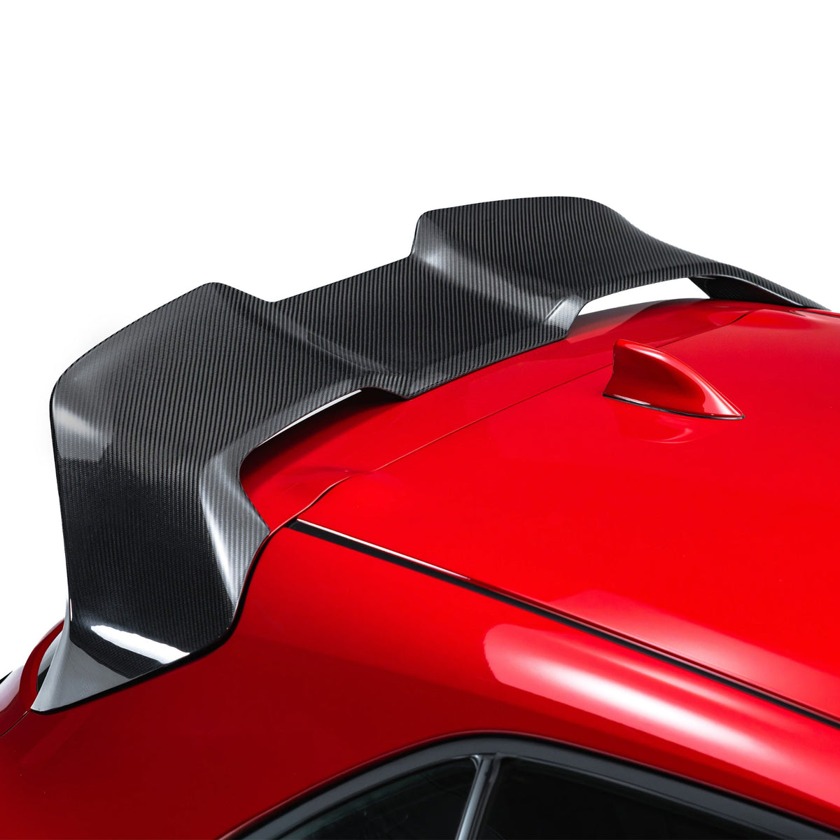 Toyota GR Corolla Pre-preg Carbon Fibre Rear Spoiler by Adro — side