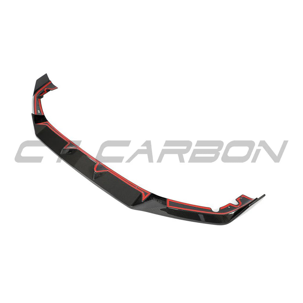 BMW X5M F95 LCI Pre-Preg Carbon Fibre Front Splitter (2023+), Front Lips & Splitters, CT Design - AUTOID | Premium Automotive Accessories