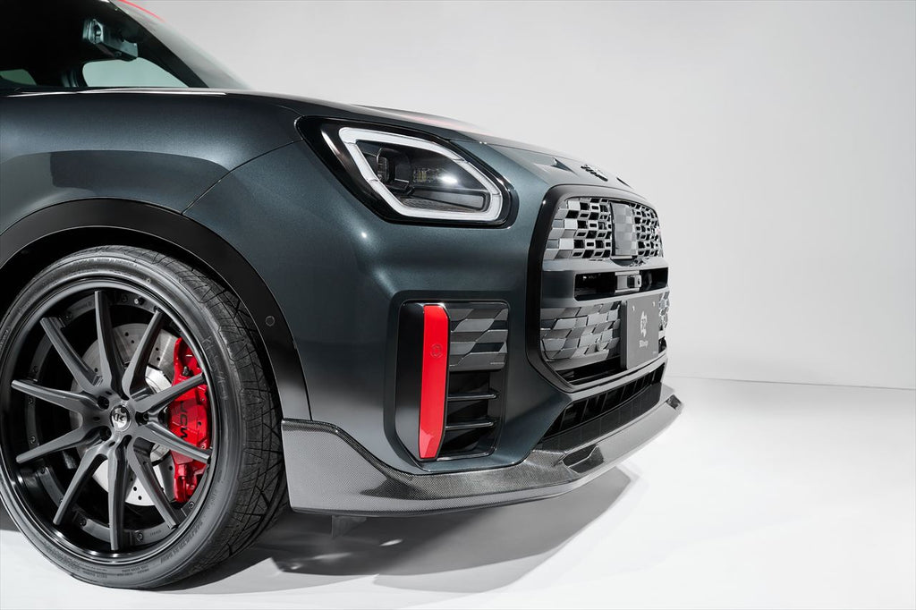MINI Countryman JCW U25 3D Design Carbon Front Lip Spoiler