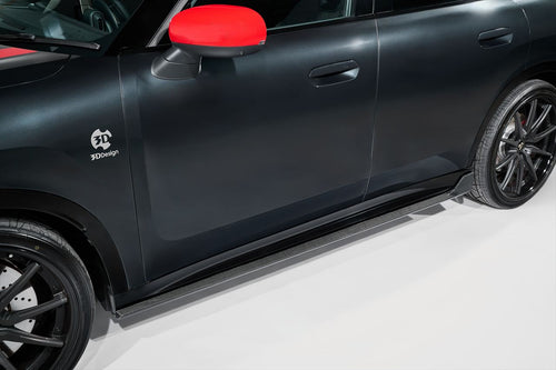 MINI Countryman JCW U25 3D Design Carbon Side Skirts