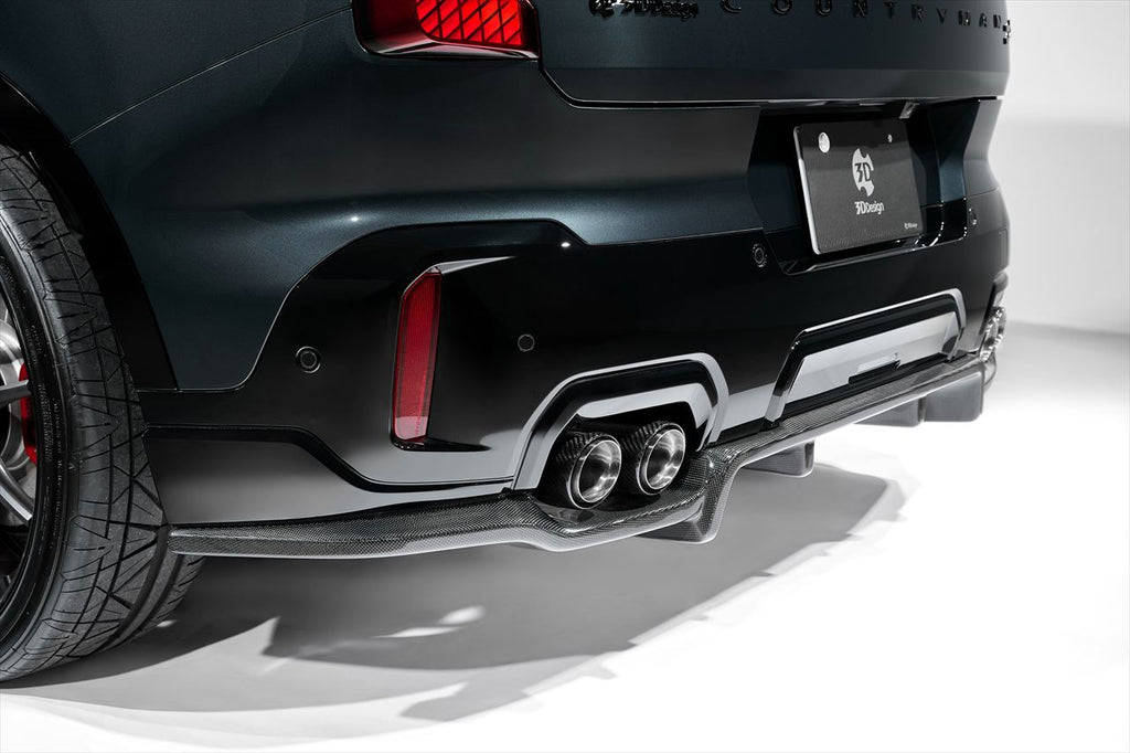 MINI Countryman JCW U25 3D Design Carbon Rear Diffuser