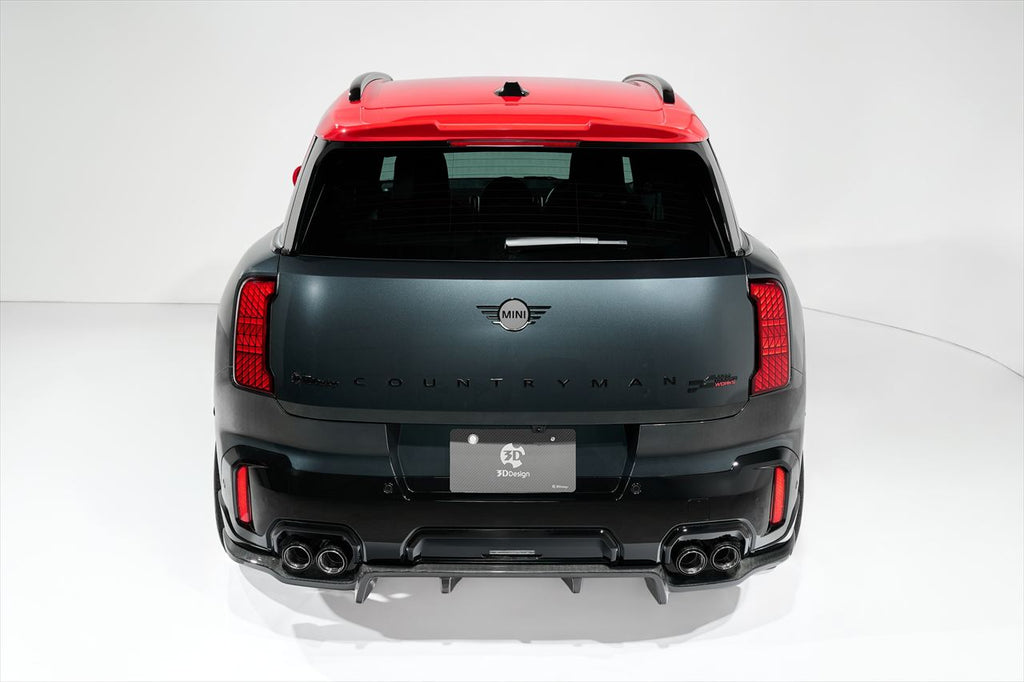 MINI Countryman JCW U25 3D Design Carbon Rear Diffuser
