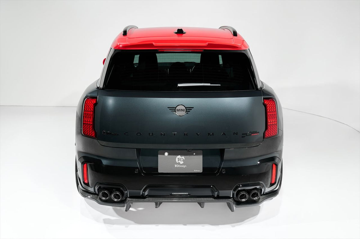 MINI Countryman JCW U25 3D Design Carbon Rear Diffuser