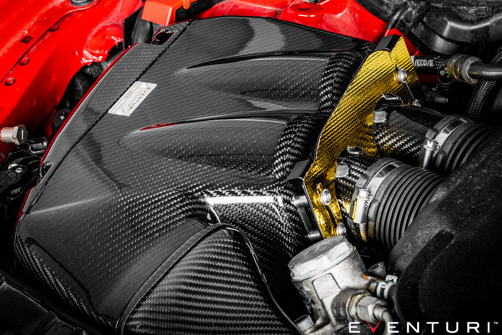 Eventuri Audi C7 S6/S7 Carbon Fibre Intake System detail
