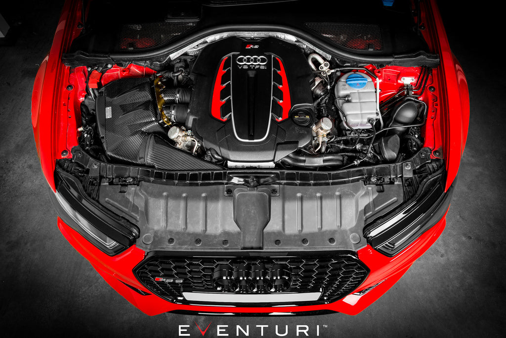 Eventuri Audi C7 RS6/RS7 Carbon Fibre Intake System detail