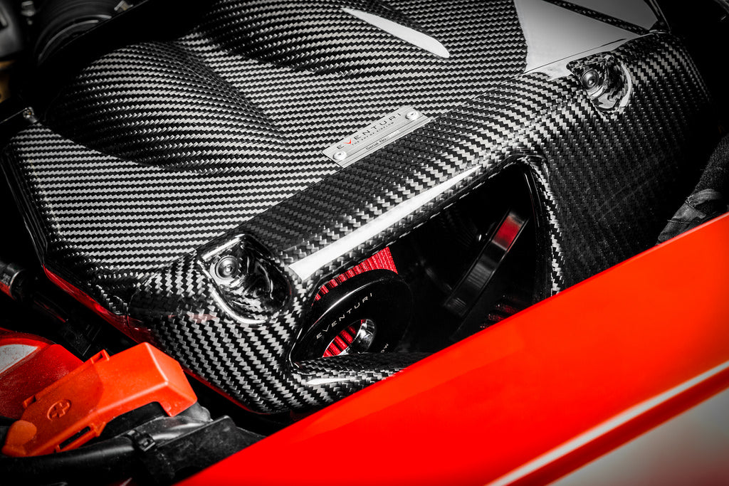 Eventuri Audi C7 S6/S7 Carbon Fibre Intake System components