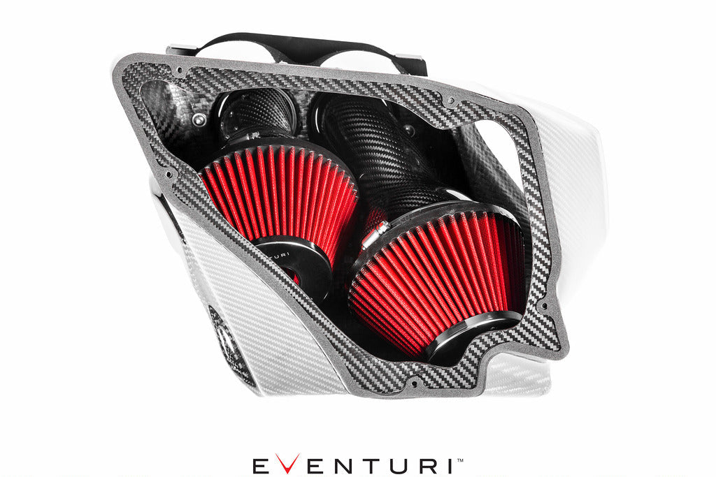 Eventuri Audi C7 S6/S7 Carbon Fibre Intake System installed