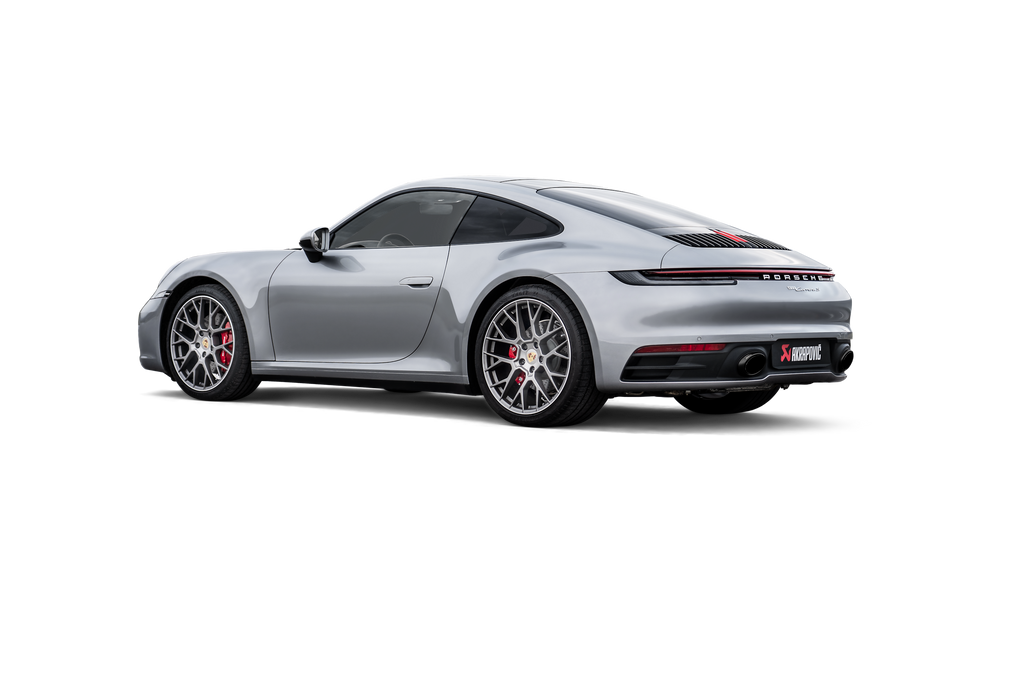 Porsche 911 Carrera, S, 4S, GTS, Cabriolet, Targa & Dakar (992) Slip-On Race Line Titanium Exhaust System by Akrapovic - AUTOID® - Exhaust System - Akrapovic