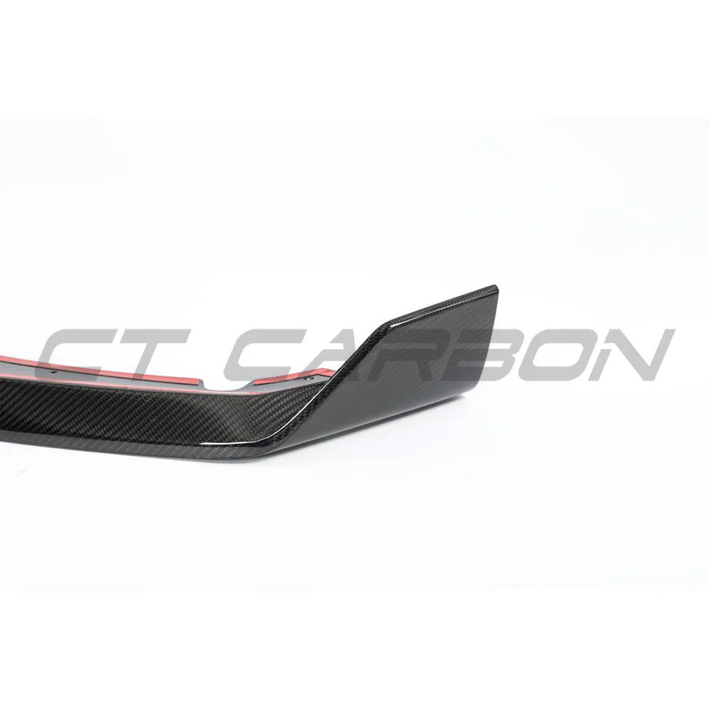 BMW X5M F95 LCI Pre-Preg Carbon Fibre Front Splitter (2023+), Front Lips & Splitters, CT Design - AUTOID | Premium Automotive Accessories