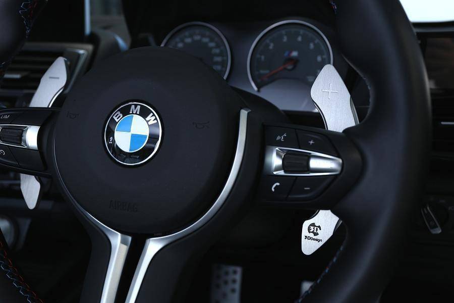3DDesign Billet Aluminum Paddle Shifters for BMW (2012-2021, Fxx), Paddle Shifters, 3DDesign - AUTOID | Premium Automotive Accessories