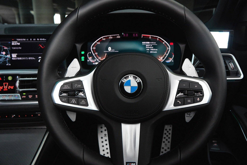 3DDesign Billet Aluminum Paddle Shifters for BMW (2017+, Gxx) - AUTOID® - Paddle Shifters - 3DDesign