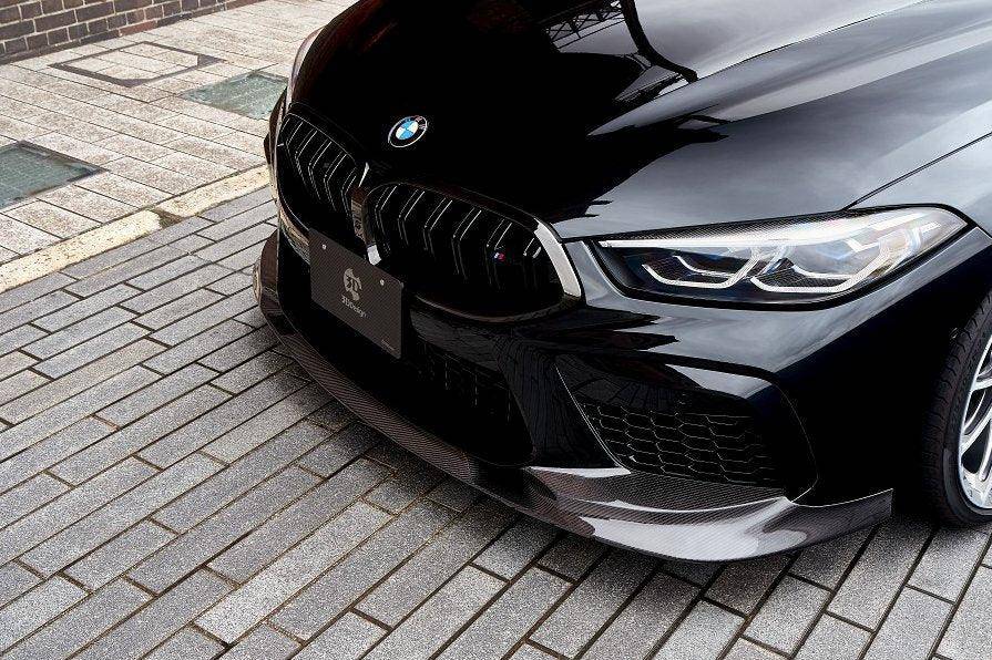 3DDesign Carbon Fibre Front Splitter for BMW M8 (2019+, F91 F92 F93), Front Lips & Splitters, 3DDesign - AUTOID | Premium Automotive Accessories