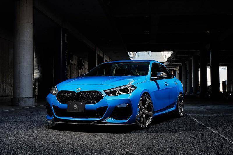 3DDesign Carbon Fibre Front Splitter for BMW 2 Series & M235i (2020-2024, F44) - AUTOID® - Front Lips & Splitters - 3DDesign