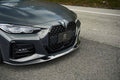 3DDesign Carbon Fibre Front Splitter for BMW 4 Series (2020+, G22 G23) - AUTOID® - Front Lips & Splitters - 3DDesign