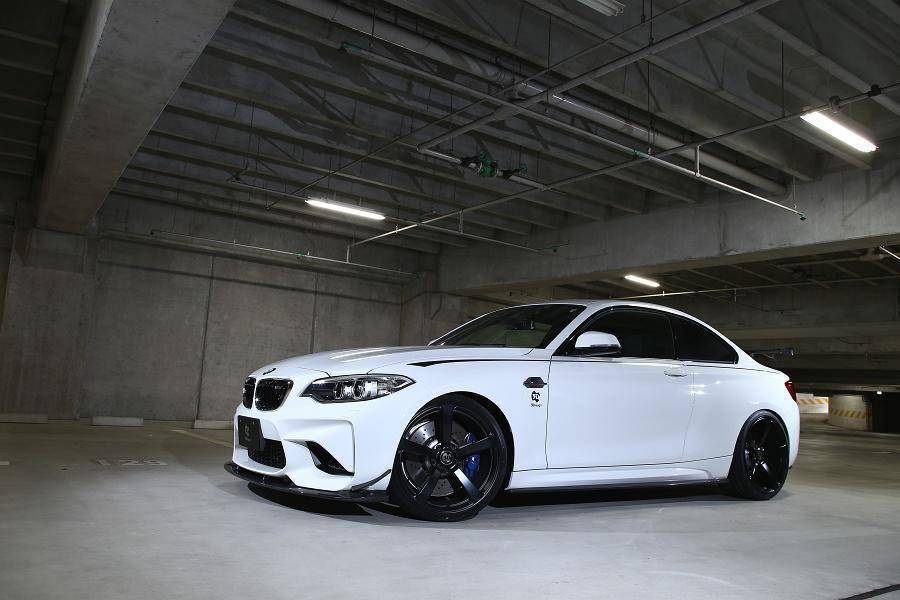 3DDesign Carbon Fibre Front Splitter for BMW M2 (2015-2018, F87) - AUTOID® - Front Lips & Splitters - 3DDesign