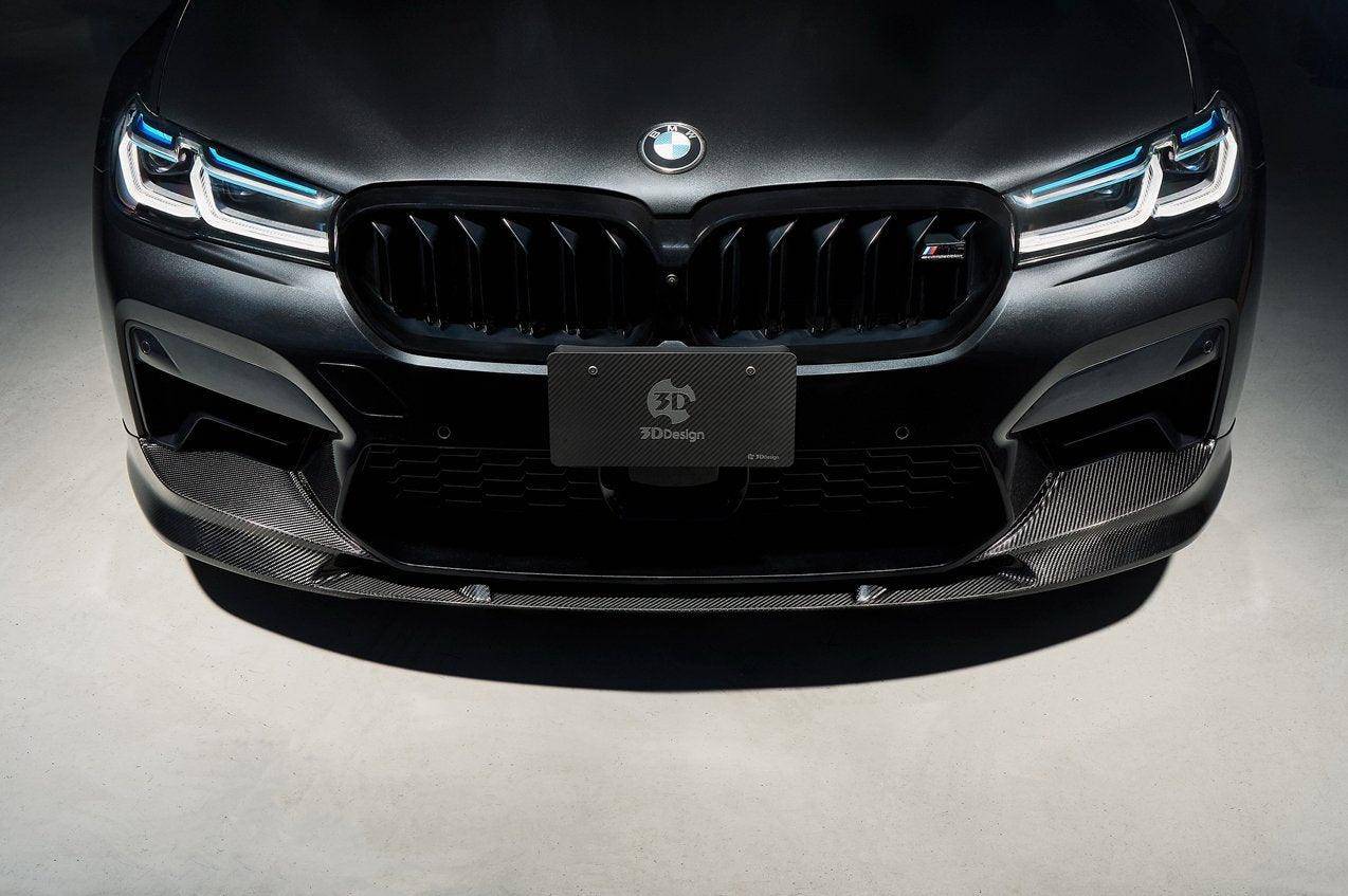 3DDesign Carbon Fibre Front Splitter for BMW M5 LCI (2020+, F90), Front Lips & Splitters, 3DDesign - AUTOID | Premium Automotive Accessories