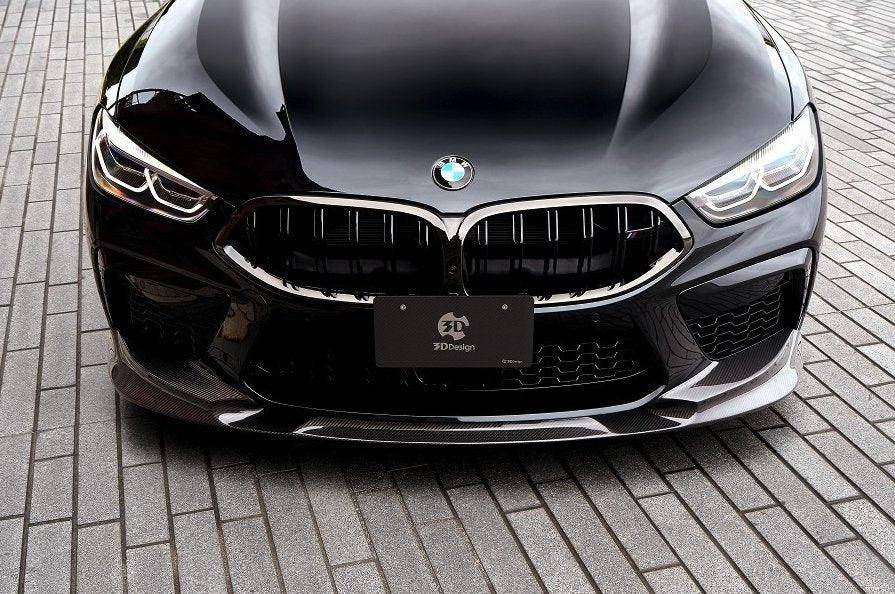 3DDesign Carbon Fibre Front Splitter for BMW M8 (2019+, F91 F92 F93) - AUTOID - Front Lips & Splitters - 3DDesign