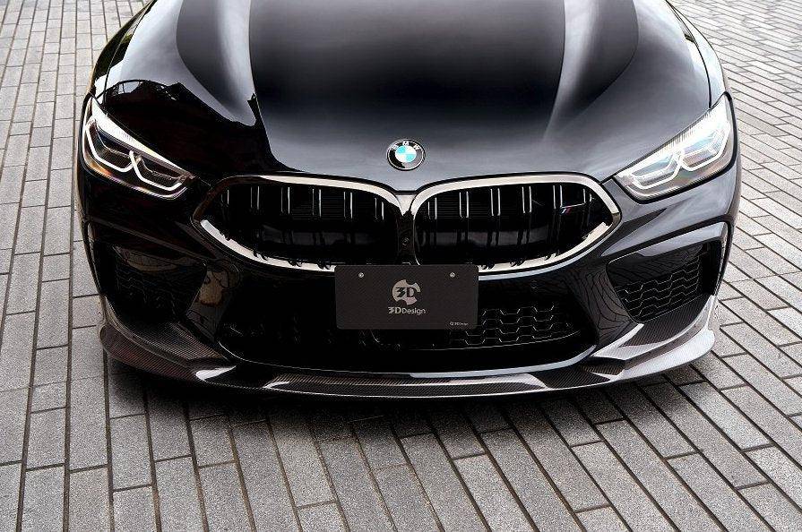3DDesign Carbon Fibre Front Splitter for BMW M8 (2019+, F91 F92 F93) - AUTOID® - Front Lips & Splitters - 3DDesign