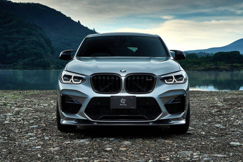 3DDesign Carbon Fibre Front Splitter for BMW X3M & X4M Pre-LCI (2019-2022, F97 F98) - AUTOID® - Front Lips & Splitters - 3DDesign