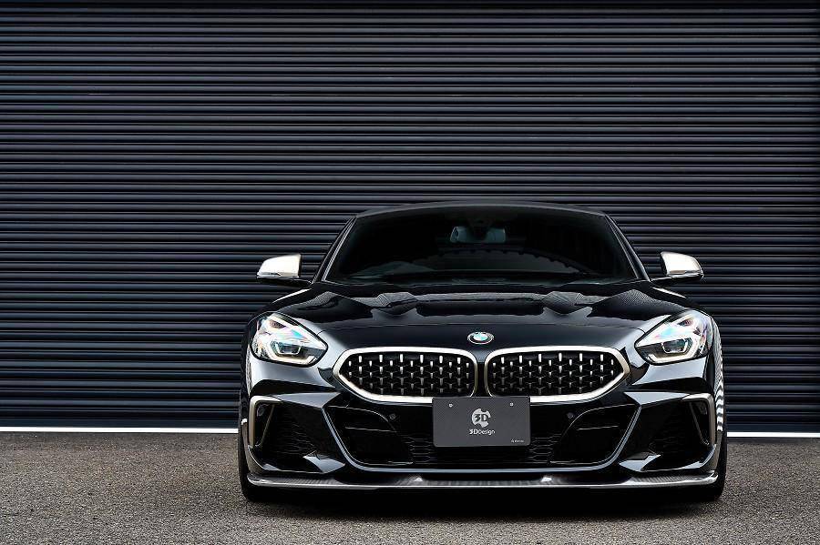 3DDesign Carbon Fibre Front Splitter for BMW Z4 (2019+, G29) - AUTOID - Front Lips & Splitters - 3DDesign