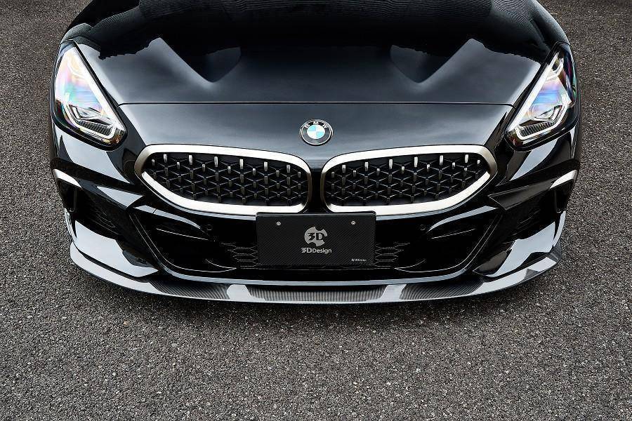 3DDesign Carbon Fibre Front Splitter for BMW Z4 (2019+, G29) - AUTOID - Front Lips & Splitters - 3DDesign