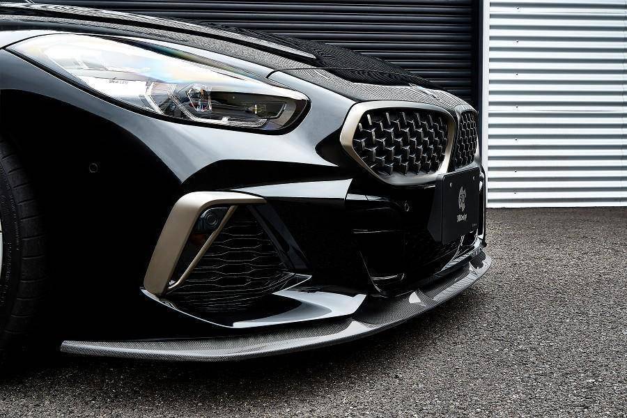 3DDesign Carbon Fibre Front Splitter for BMW Z4 (2019+, G29) - AUTOID® - Front Lips & Splitters - 3DDesign