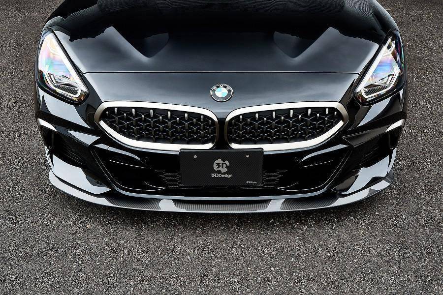 3DDesign Carbon Fibre Front Splitter for BMW Z4 (2019+, G29) - AUTOID® - Front Lips & Splitters - 3DDesign