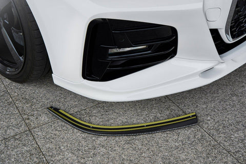 3DDesign Carbon Fibre Front Under Splitters for BMW 4 Series (2020+, G22 G23) - AUTOID® - Front Lips & Splitters - 3DDesign
