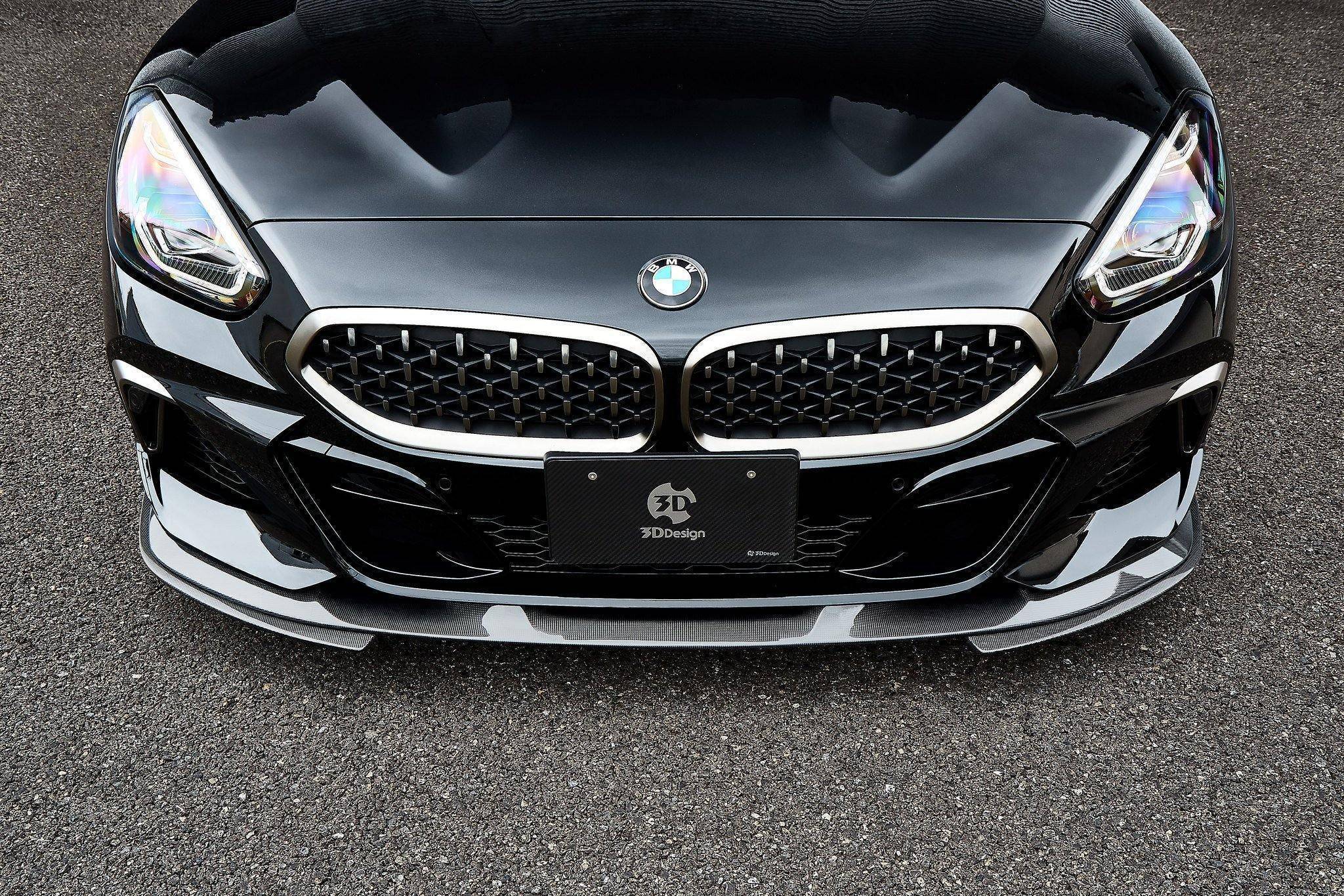 3DDesign Carbon Fibre Front Under Splitters for BMW Z4 (2019+, G29) - AUTOID® - Front Lips & Splitters - 3DDesign