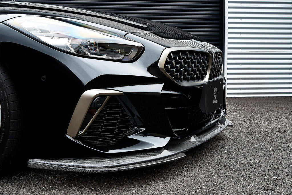 3DDesign Carbon Fibre Front Under Splitters for BMW Z4 (2019+, G29) - AUTOID® - Front Lips & Splitters - 3DDesign