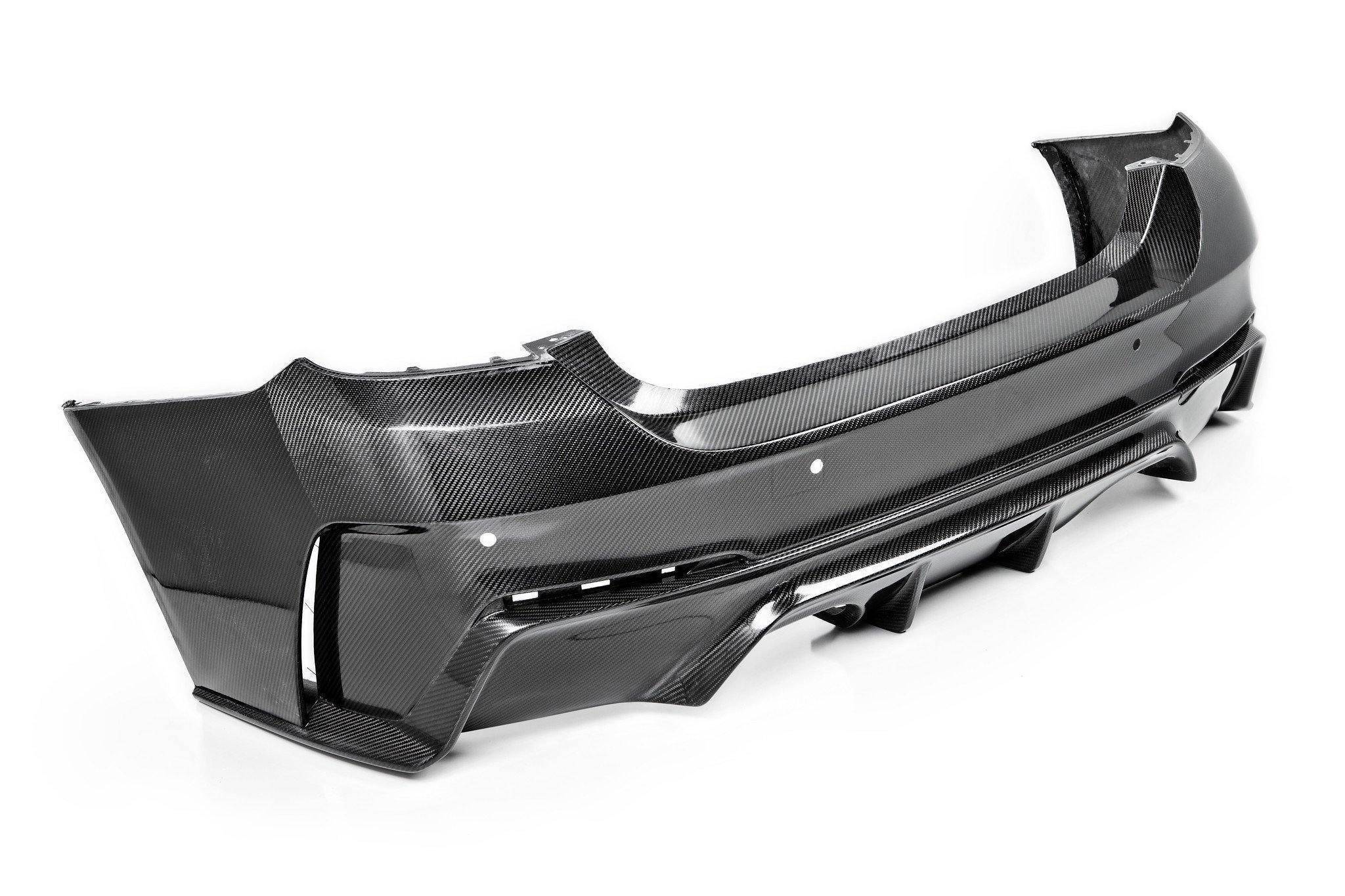3DDesign Carbon Fibre Rear Bumper for BMW M4 (2015-2020, F82 F83) - AUTOID® - Front & Rear Bumpers - 3DDesign