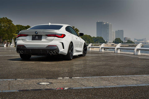 3DDesign Carbon Fibre Rear Diffuser for BMW 4 Series (2020+, G22 G23) - AUTOID® - Rear Diffusers - 3DDesign