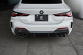 3DDesign Carbon Fibre Rear Diffuser for BMW 4 Series (2020+, G22 G23) - AUTOID® - Rear Diffusers - 3DDesign
