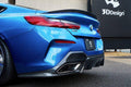 3DDesign Carbon Fibre Rear Diffuser for BMW 8 Series (2019+, G14 G15) - AUTOID - Rear Diffusers - 3DDesign