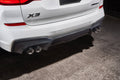 3DDesign Carbon Fibre Rear Diffuser for BMW X3 Pre-LCI (2018-2021, G01) - AUTOID® - Rear Diffusers - 3DDesign