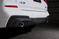 3DDesign Carbon Fibre Rear Diffuser for BMW X3 Pre-LCI (2018-2021, G01) - AUTOID® - Rear Diffusers - 3DDesign